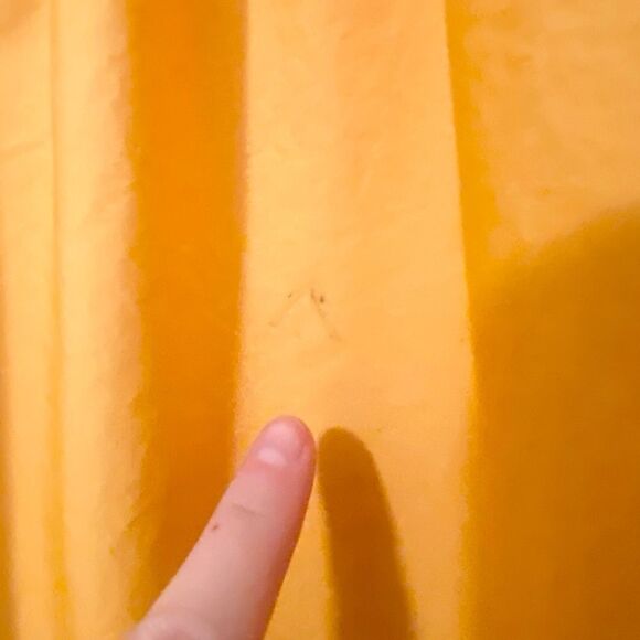 J. Crew yellow dress with white eyelet embroidery details size 4 MIDI. - Picture 6 of 6